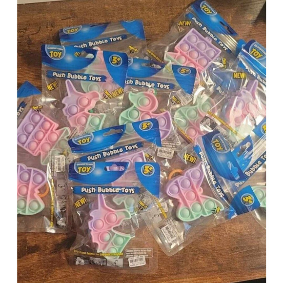 12 pk Asst keychain pop its pastels - Picture 1 of 6